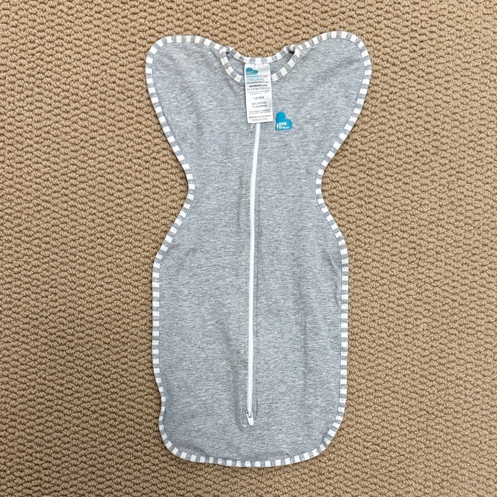 Love to Dream Gray Newborn Swaddle